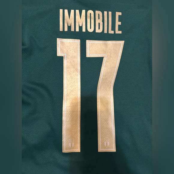 Euro 2020 Italia Away Immobile jersey - Picture 2 of 8